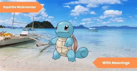 squirtle nickname|Pokémon: Squirtle Nicknames